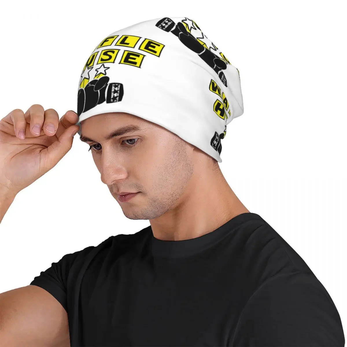 Waffle House Men Women Adult Beanies Caps Knitted Bonnet Hat Warm Fashion Autumn Winter Outdoor Skullies Hats