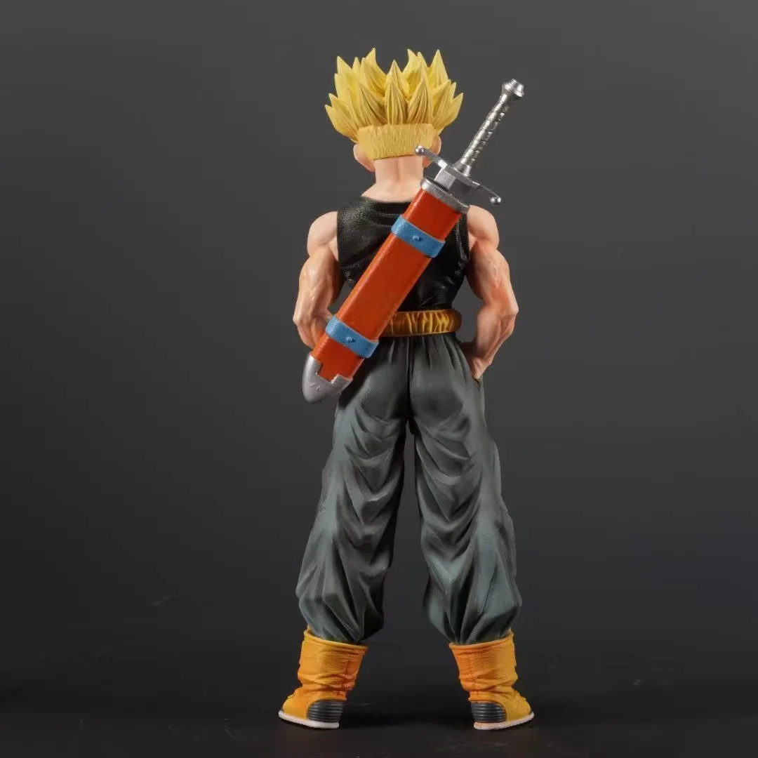 26cm Dragon Ball Z Trunks Anime Figure Super Saiyan Trunks Figure Future Pvc Model Statue Doll Collection Decoration Toys Gift image 5