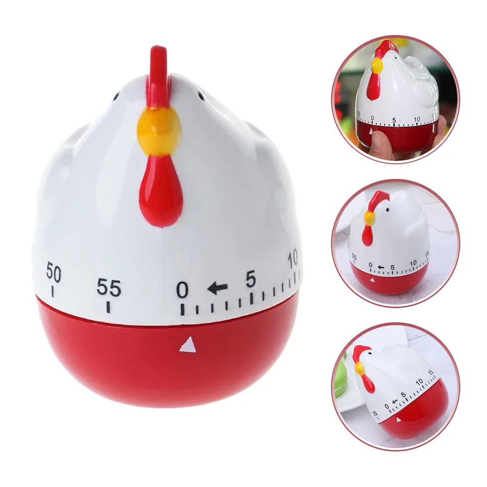 Visueller Timer für Kinder, visuell für Kinder, zum Kochen von Eiern, Uhr, Sanduhr, Schlauch, Hühnerform, schönes Backen, bezaubernder Magnet