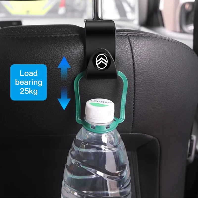 2 قطعة مقعد السيارة المحمولة الخلفي السنانير اكسسوارات لسيتروين C5X C3 C4 Aircross بيكاسو الصبار Celysee e-C3 e-C4 C6 C1 C2 بيرلينجو