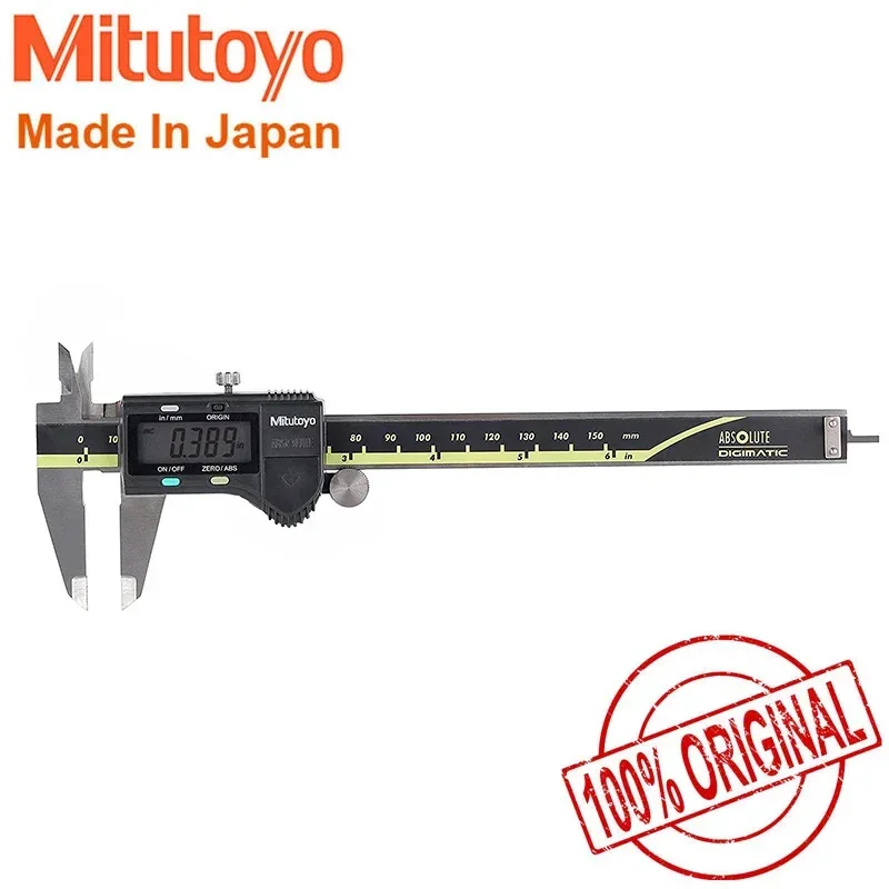 

Original made in Japan Digital Calipers,0-150/200/300mm Metric only,500-151-30 500-152-30 500-153-30,with SPC data output