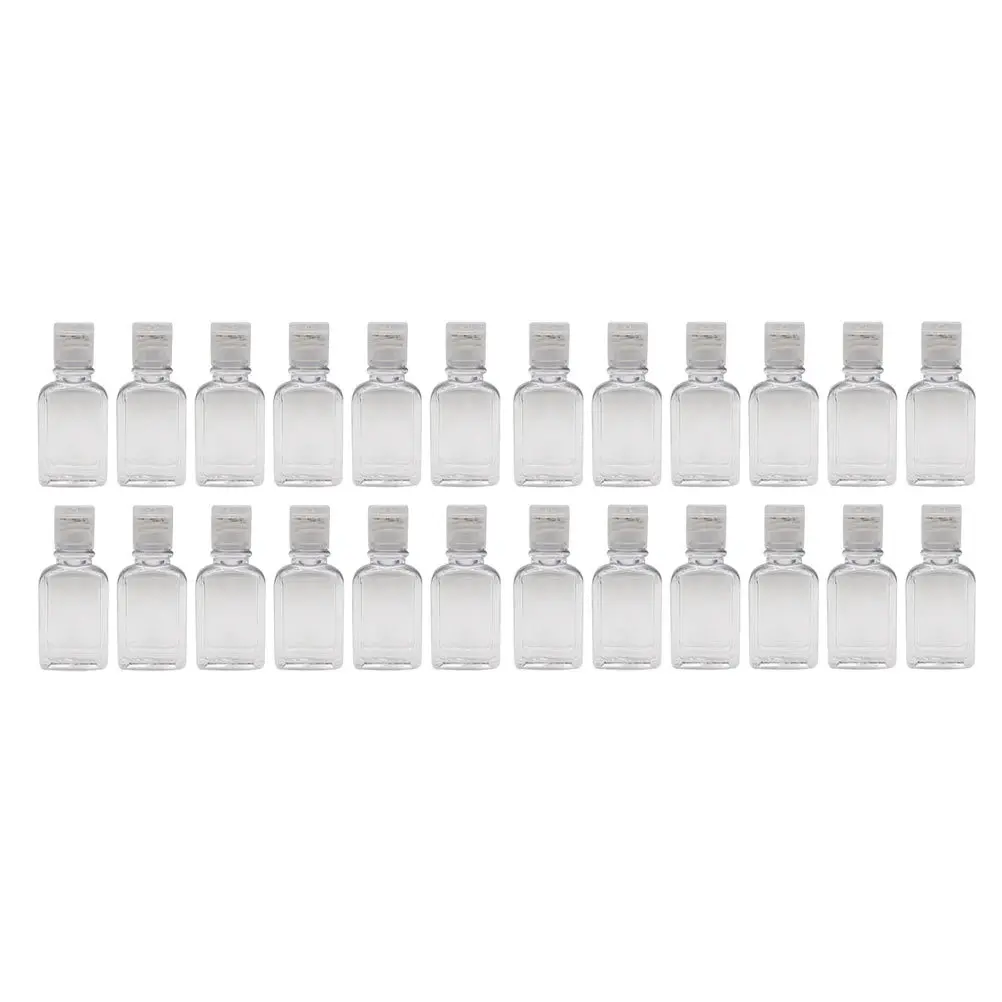 

35Pcs Octagonal Sub Bottles High Quality Refillable Flip Cap for Travel Shampoo Lotion Cosmetics Shampoo Bottles