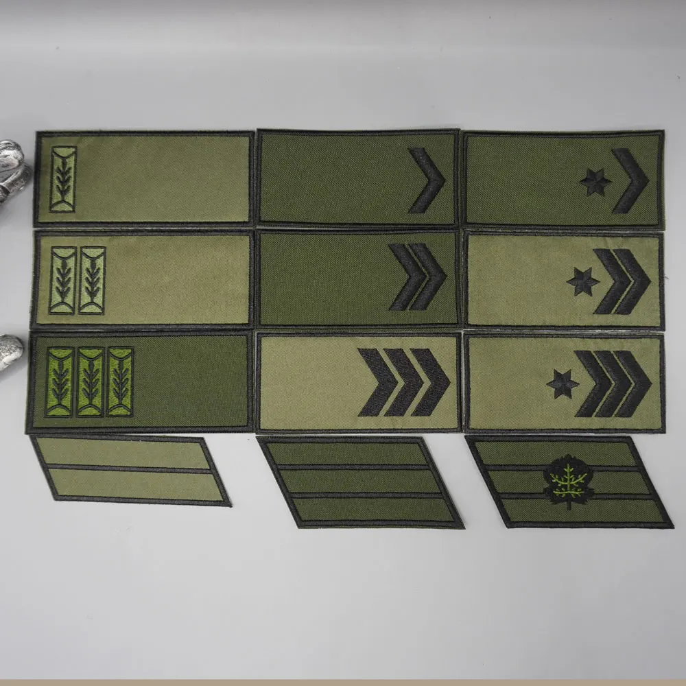 رقع التطريز التكتيكية من قوات الدفاع الإسرائيلية، رائعة وعالية الجودة، تستخدم للملابس، مع خطافات