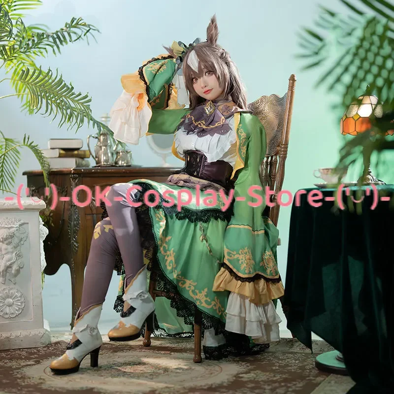 Game Pretty Derby Satono Diamond Cosplay Costume Women Party Dress Suit Anime Clothing Halloween Carnival Uniforms Custom Made