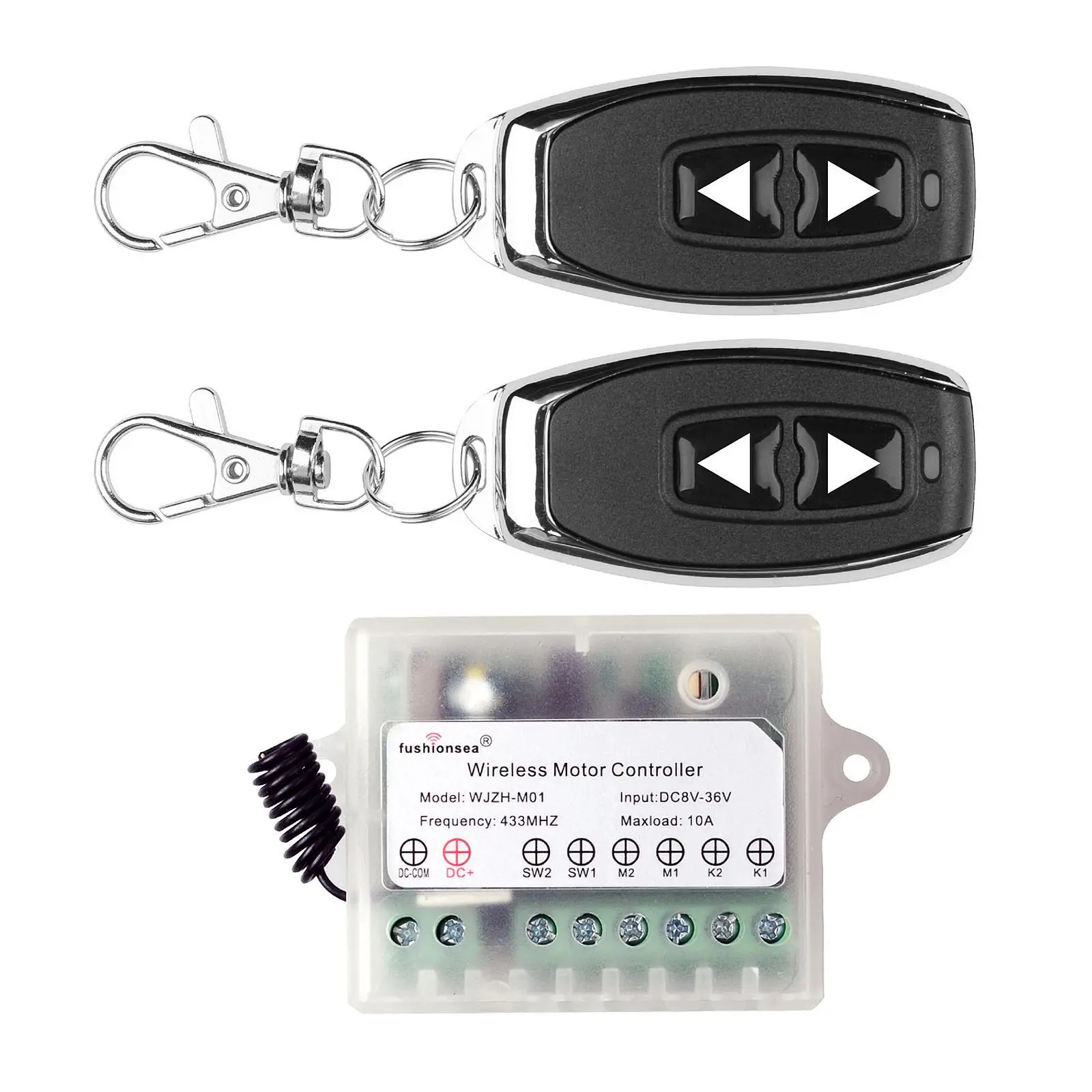 Remote Switch Easy to Install Remote Controller Professional Long Range DC8V-36V for Electrical Equipment Home Farm Motor Office