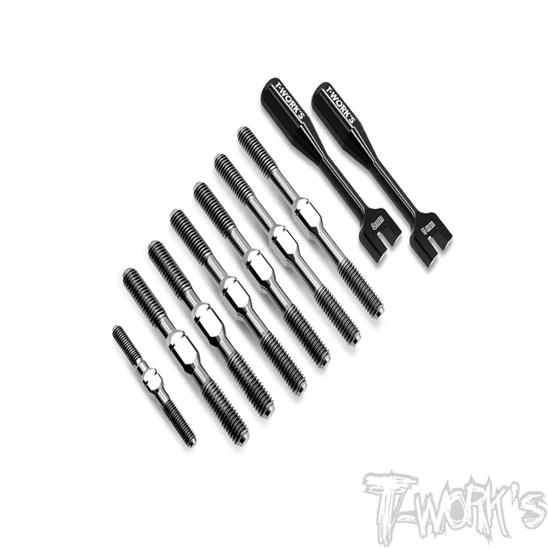 

Original T works TB-282 64 Titanium Turnbuckle Set ( For TLR 8IGHT-X-elite ) professional Rc part