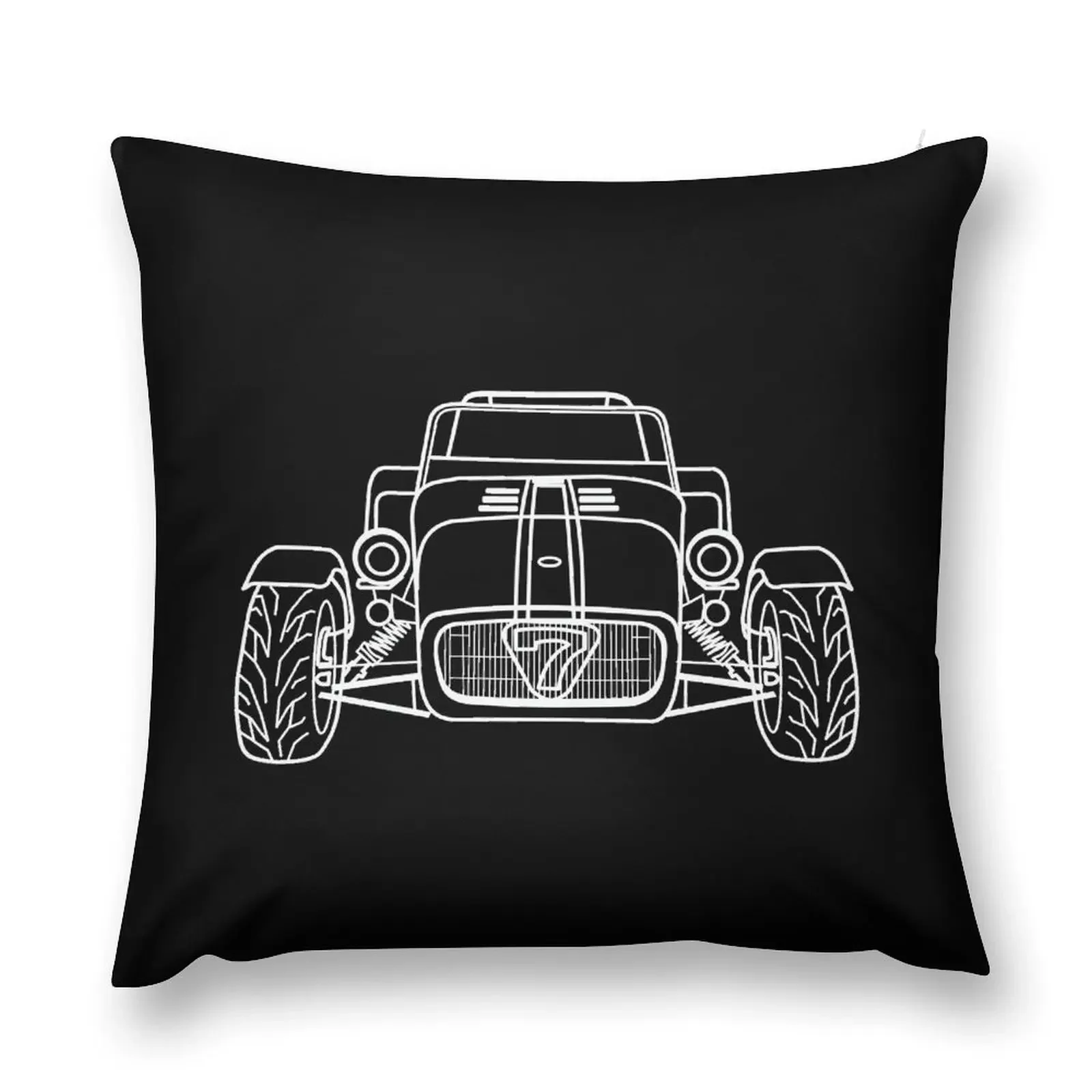 Caterham Super 7 Throw Pillow pillow pillowcase christmas cushions covers Luxury Pillow Case Custom Cushion Photo