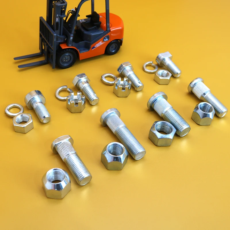 Forklift Wheel Hub Screws Are Suitable Fit For Heli Hangcha Liugong Longgongtai Lifu Forklift Front And Rear Rim Bolt Steel Ring