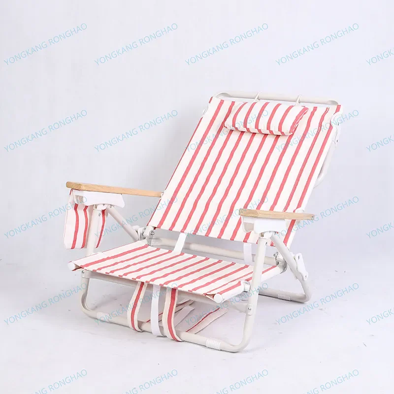 Portable Kermit Folding Chair Outdoor Camping Picnic Fishing Seat Lightweight Leisure Moon Chair for Beach Garden Travel