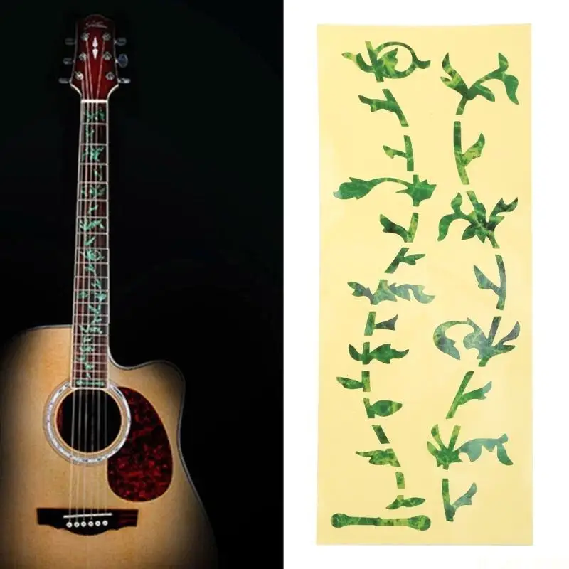 M5TC New Tree Acoustic Guitar Guitar Inlay Sticker Fretboard Marker Decal DIY
