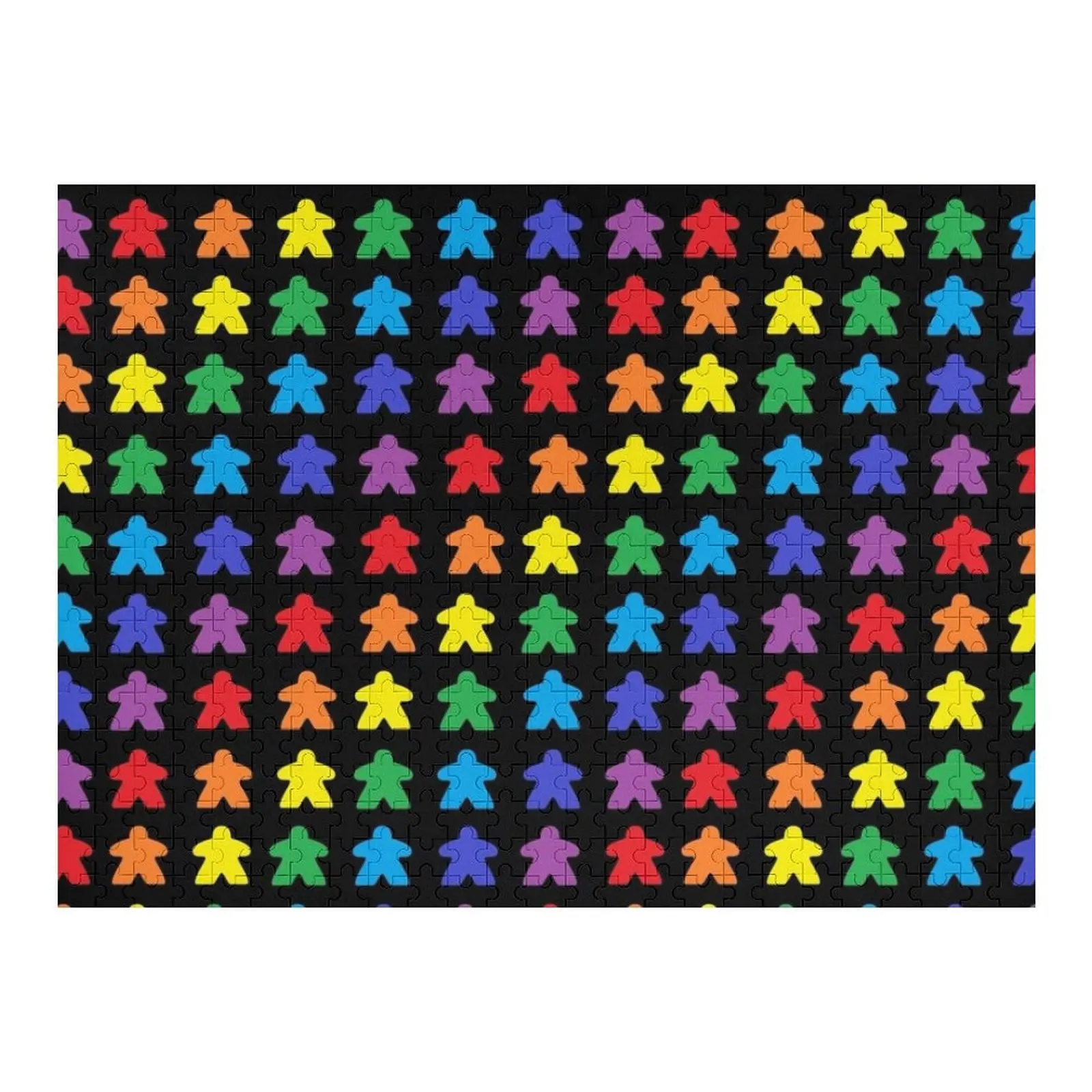 

Настольная головоломка Meeple Rainbow Pride, игрушки для детей, головоломка на заказ