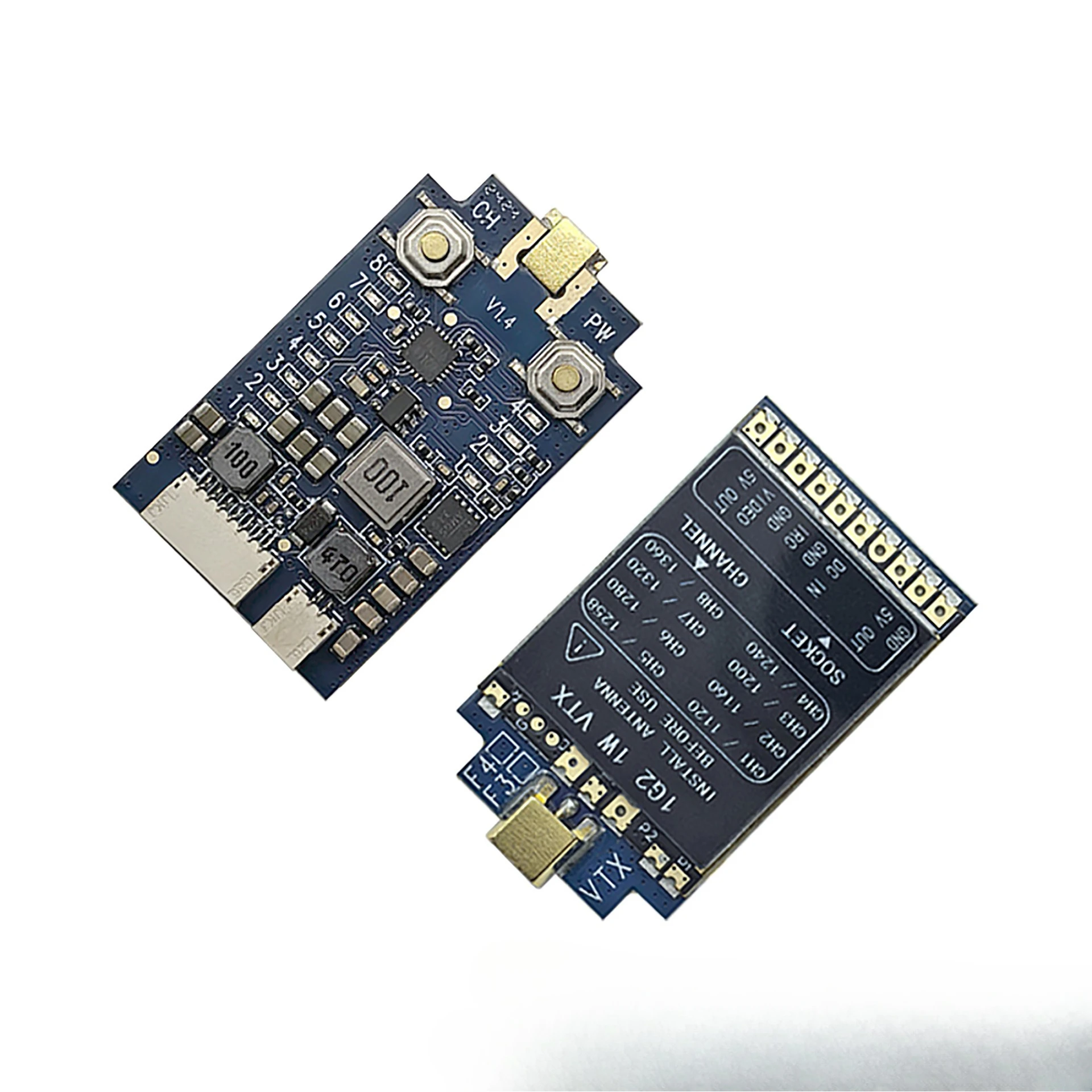 VTX1.2G~1.3G 8CH 1W Trasmissione video analogica FPV Drone Accessori per trasmissione remota