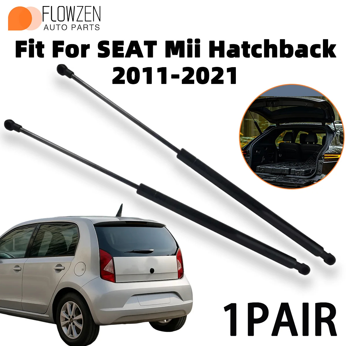 

1Pair Gas Struts Spring Bar For PEUGEOT 3008 Mpv 2009-2016 Rear Luggage Support air Pressure Rod OE 9683207080