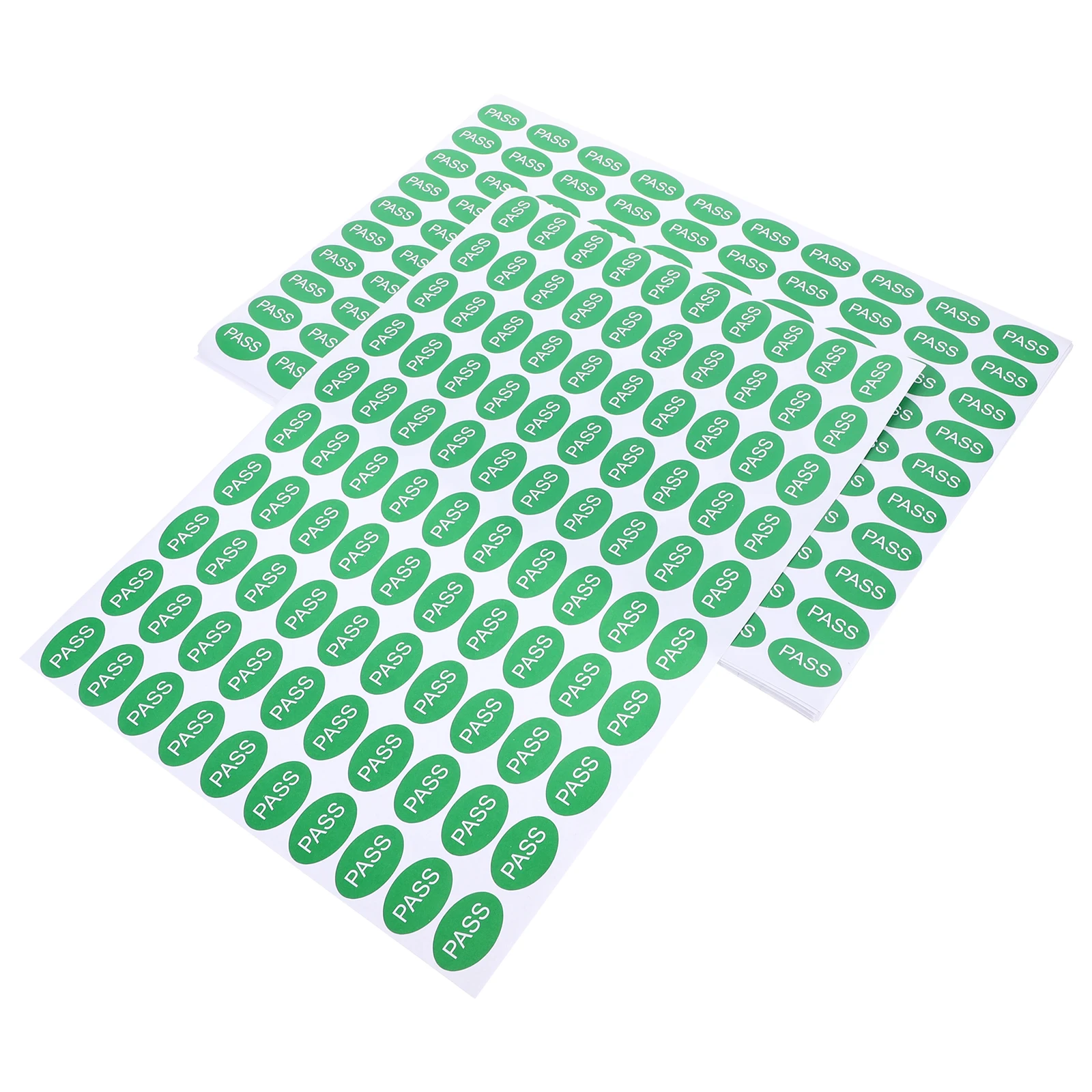 

2000pcs Inspection Labels QC Passed 30x20mm Green Stickers Inventory Monitoring Work Efficiency Folder Tested Tags Anti Wear