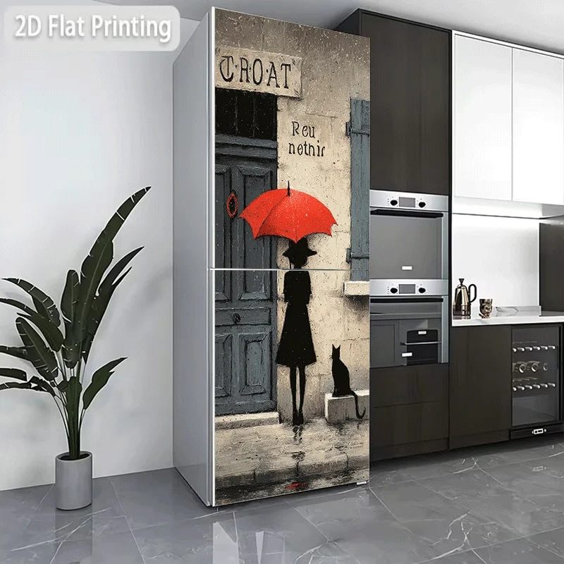 Refrigerator Sticker, Refrigerator and Dishwasher Sticker, 