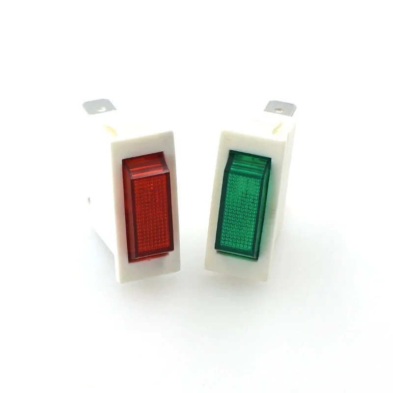 KCD3 double foot ship type indicator xcd3 button type indicator signal light red and green 220 V