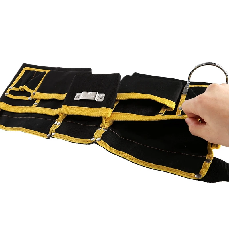 Multi-Functional Electrician Tool Bag Waist Pouch Belt Storage Holder Organizer