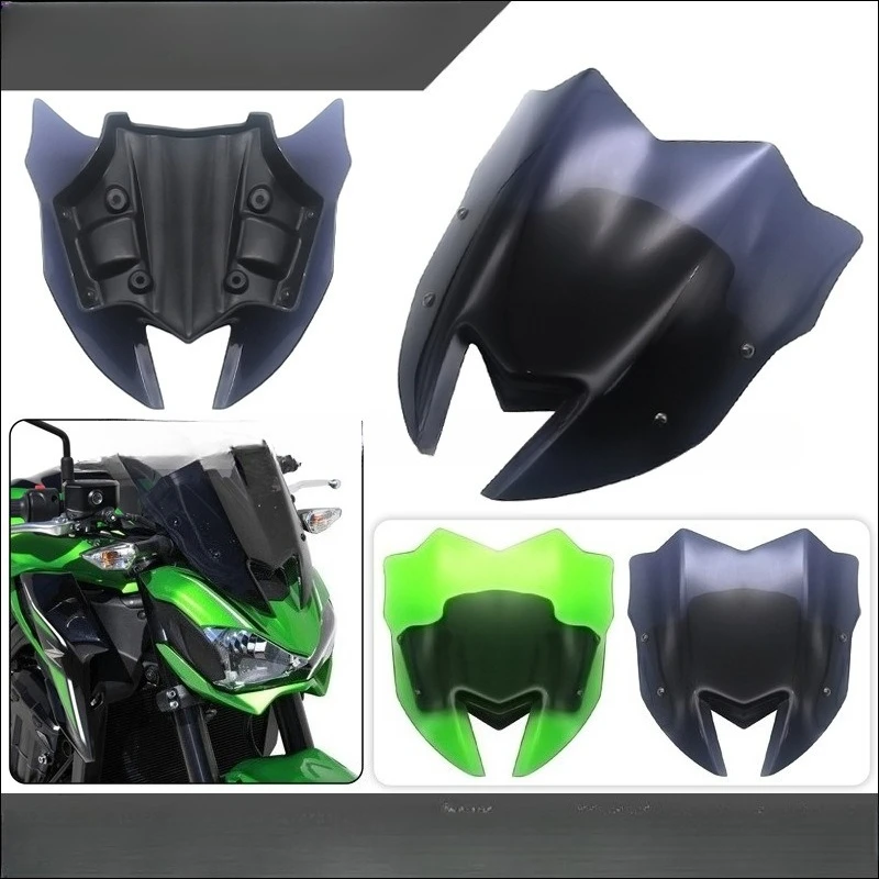 

Modified Front Windshield / Wind Deflector / Windscreen for Kawasaki Z900 Sport (2017-2019 Model Years)