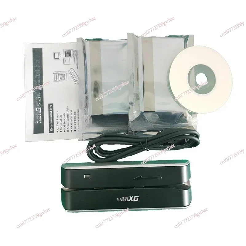 MSRX6 Programmable Magnetic Stripe Reader Writer Encoder Read/Write/Erase/Clone HiCo and Lo-Co