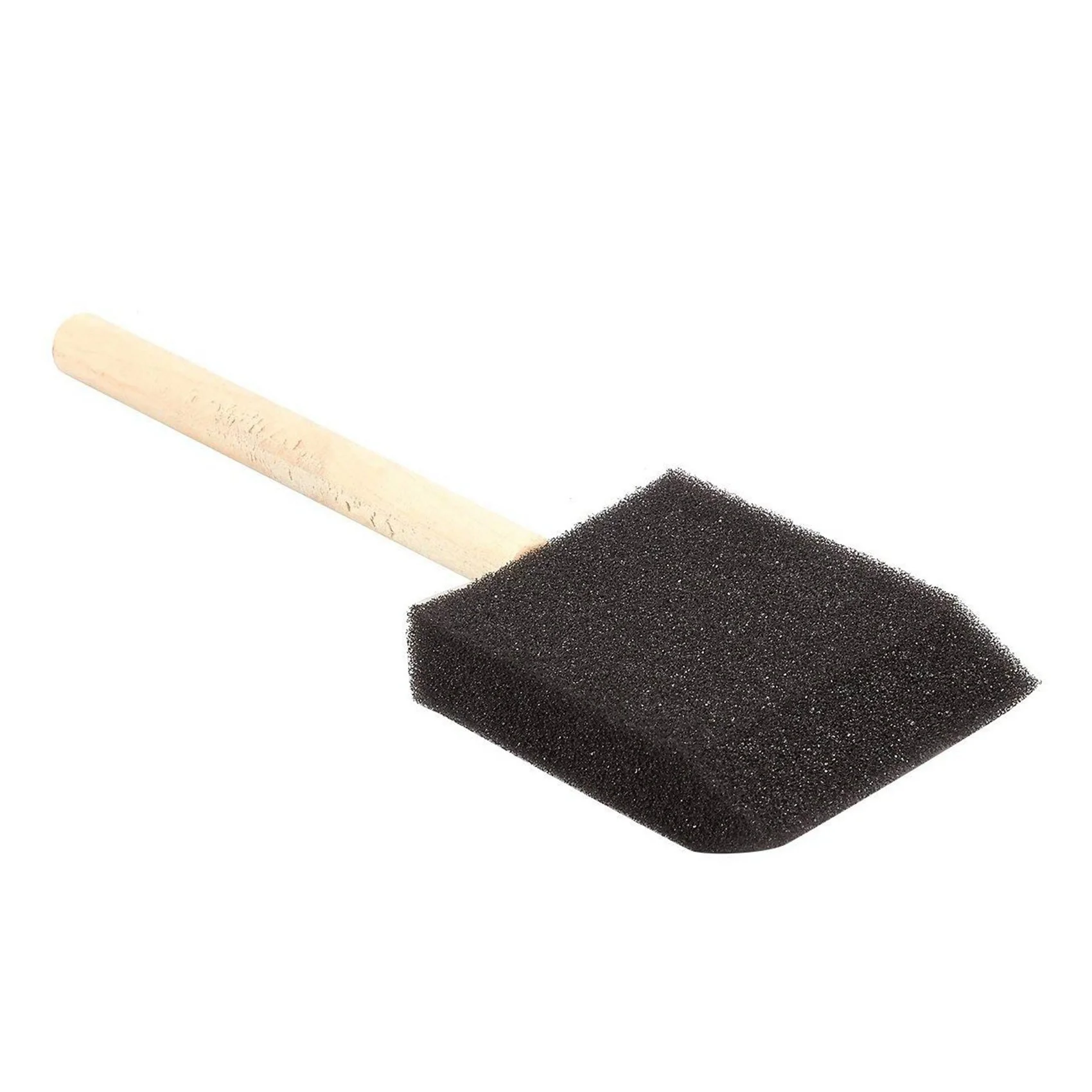 

YWDZ-2 Inch Foam Sponge Wood Handle Paint Brush Set (Value Pack Of 80) - Lightweight, Durable And Great