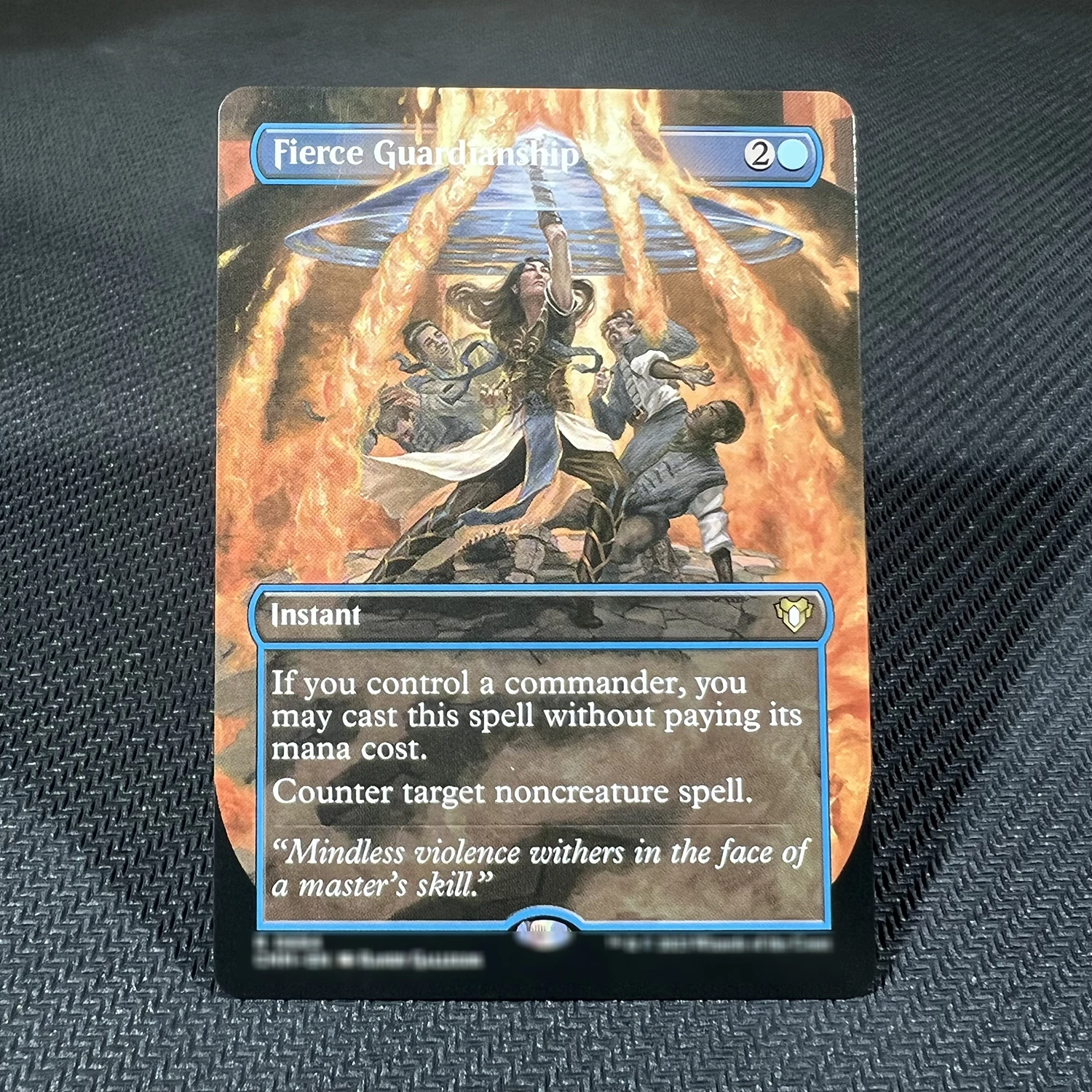 HOLO Custom TCG Cards Fierce Guardianship CMM Flooded Strand MH3 464 Ajani, Nacatl Pariah 0237 Aether Vial SLD Damnation MM3