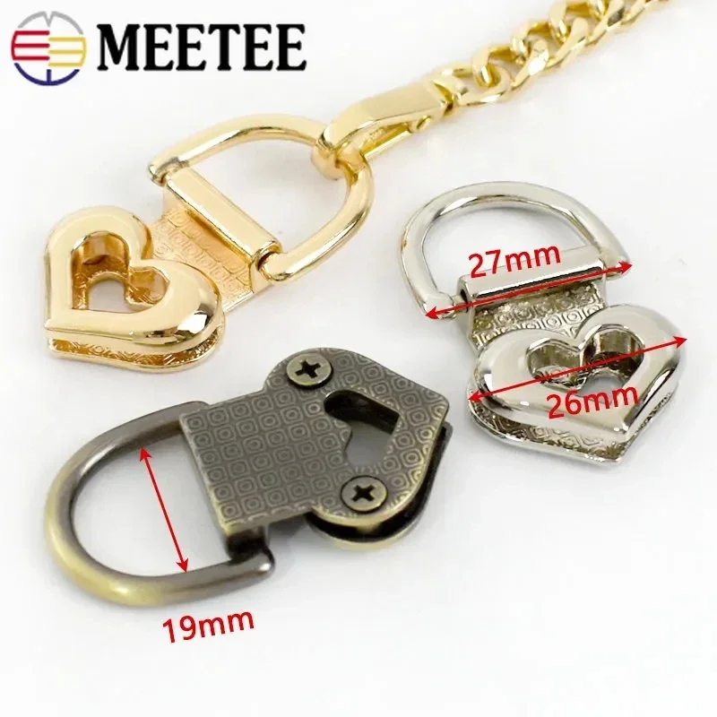 2/5/10Pcs 19mm Metal Bag Buckle for Strap Side Clip Clasp Belt Dog Collar O D Ring Hanger Hook DIY Handbag Connector Accessories