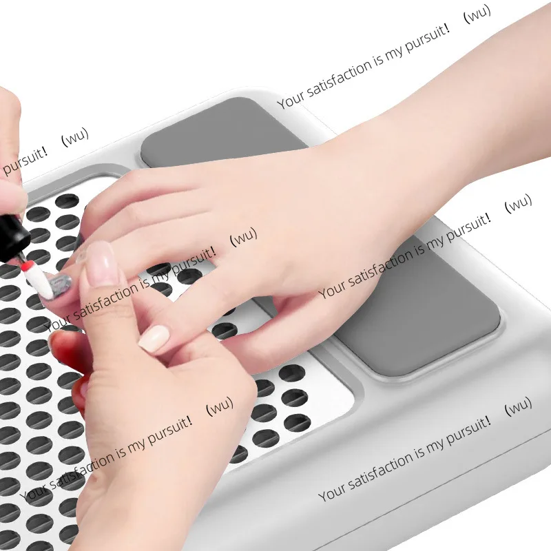 Nail art vacuum cleaner new 80w high power Japanese rechargeable low noise nail vacuum cleaner filter 858-7