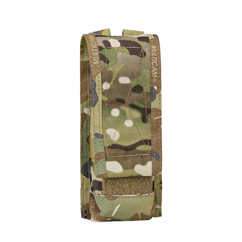 DRAGON EDGE 500D Nylon Molle Single Mag Pouch Tactical Front Flap Magazine Pouch for for 5.56mm Mags