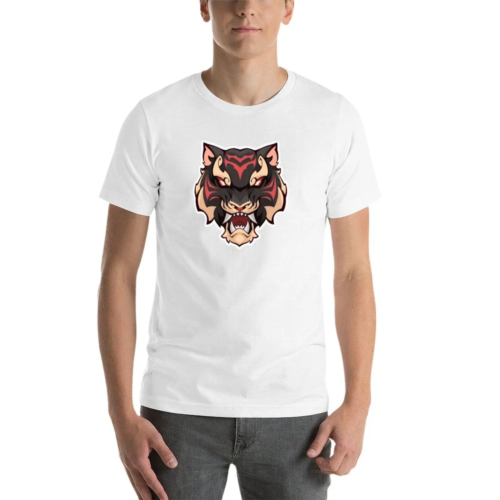 تيغريس حزمة جمع رذاذ تي شيرت القطن تي شيرت رجل تي شيرت الرجال 100% القطن الفاخرة العلامة التجارية تي شيرت