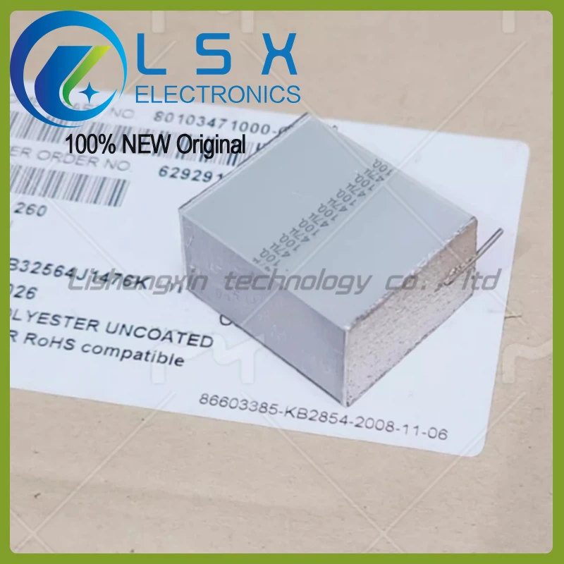 2pcs 100V 47uF 63V 476 27.5mm B32564J1476 Film Capacitor
