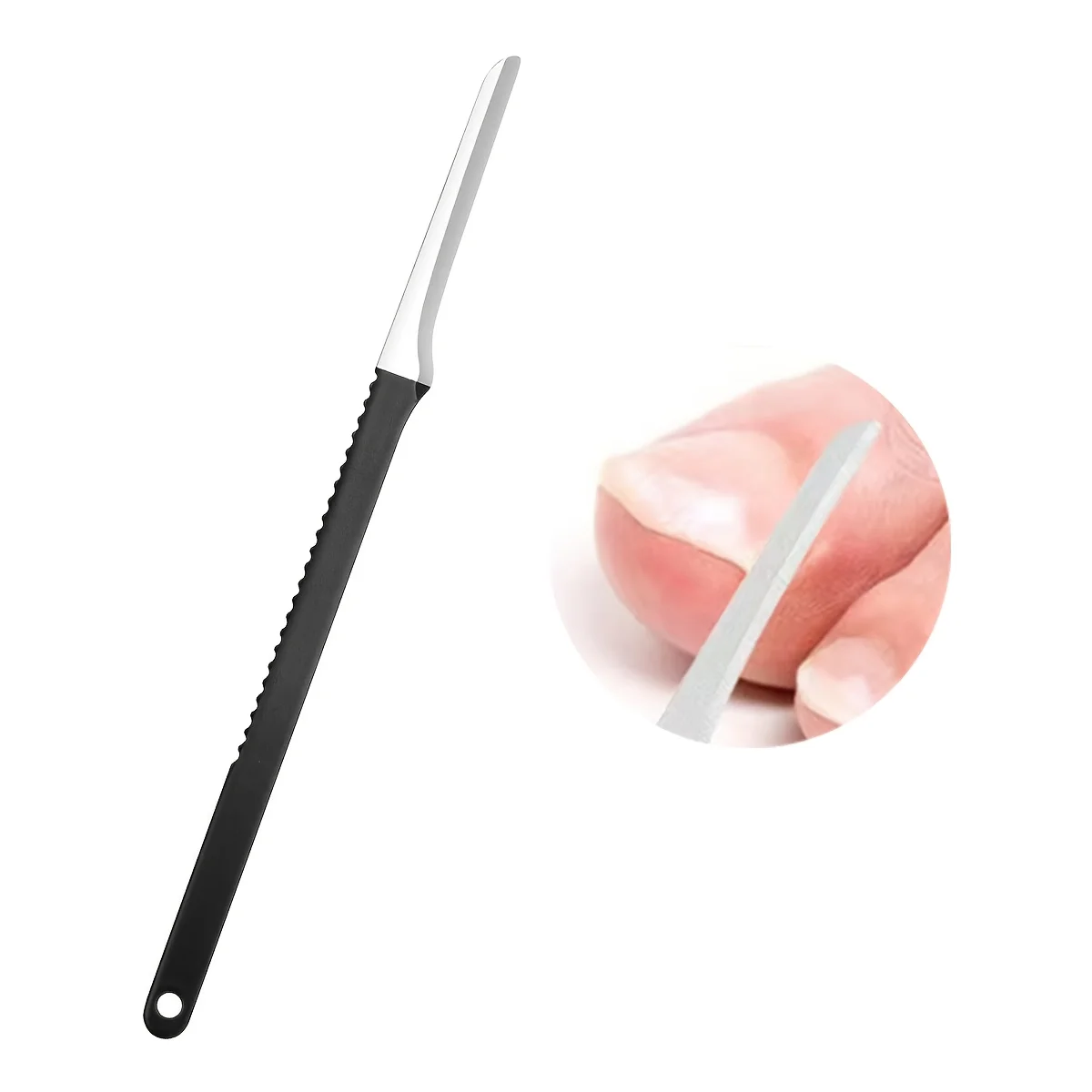 5 قطعة سكاكين أظافر جديدة رافع الكالس ماكينة حلاقة باديكير طقم السكاكين أدوات باديكير المهنية عدة مع صندوق تخزين الجلد الميت #6