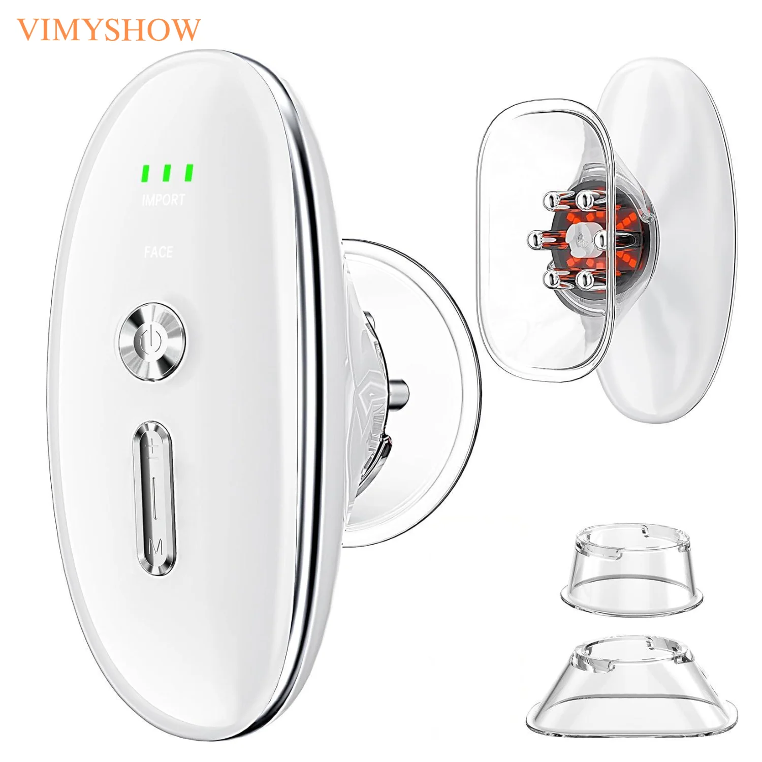 3 in 1 Body Sculpting Machine Cellulite Massager Face & Body Contouring Device LED Skin Tighten Massage Tool for Arms Legs Waist
