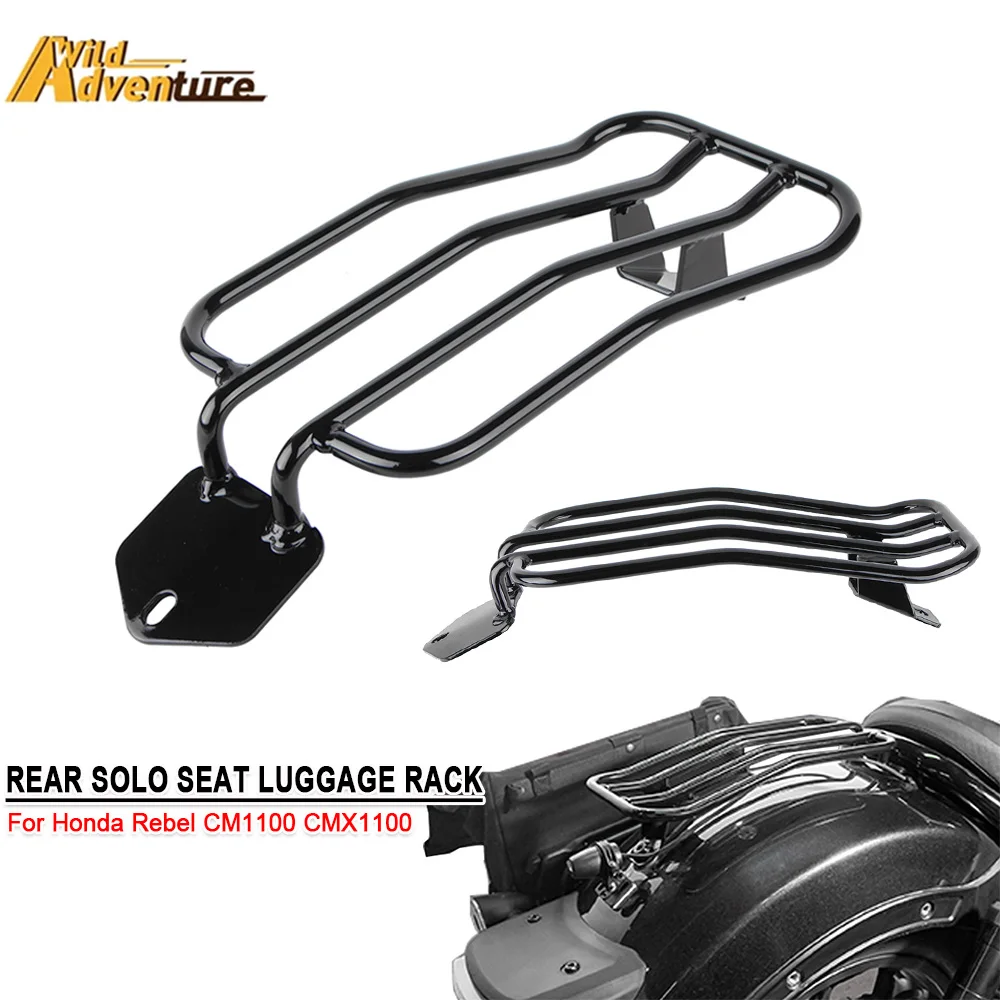 

Motorcycle Rear Solo Seat Luggage Rack Fit For Honda Rebel CM1100 CMX1100 DCT 2021-2023 2024 Rear Fender Motorcycle Luggage Rack