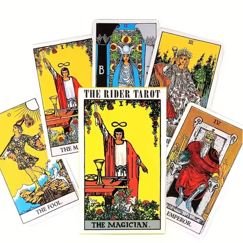 Hot Sell Rider Waite Tarot Card Divination Personal Use Tarot Deck Full English Spanish Version Oracles Deck for Girl Board Game