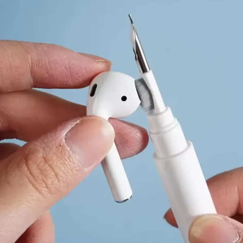 Portable 3‑in‑1 Earbuds Cleaning Pen Bluetooth Earphone Cleaner Brush Kit For AirPods Pro Wireless Earbud Case Dust Dirt Remover