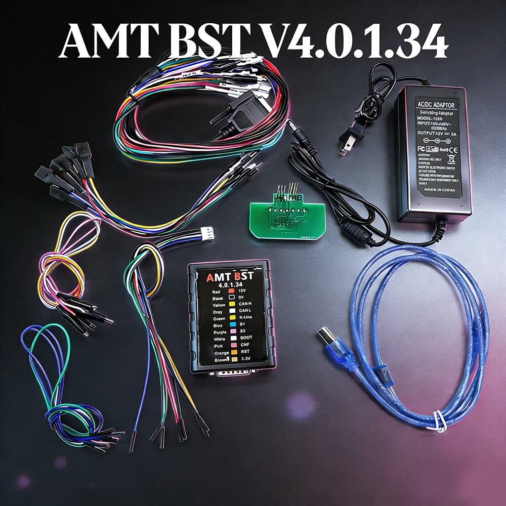 

Новейший сервисный инструмент Newet AMT BST V4.0.1.34 для чтения и записи, обновленная версия V2.1.5.6/V3.1.3.5, поддержка AMT BST для автомобилей различных марок.
