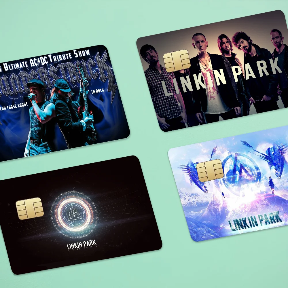 Linkin Park 100% Hot Sale Amine Credit Debit Bank Card Bus Card Film Skin Sticker