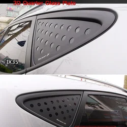 For Hyundai Tucson IX35 2010-2016 2017 2018 2019 2020Car Exterior Rear Window Triangle Glass Decoration Cover Trim Stickers