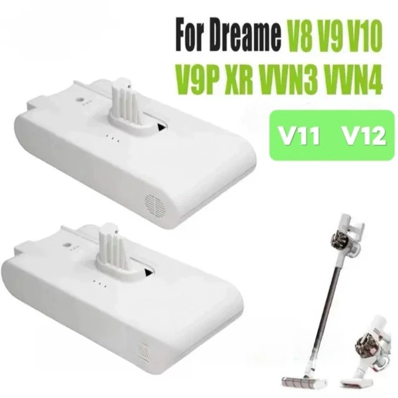 لبطارية المكانس الكهربائية Dreame V8 V9 V9B V10 V9P XR VVN3 VVN4
