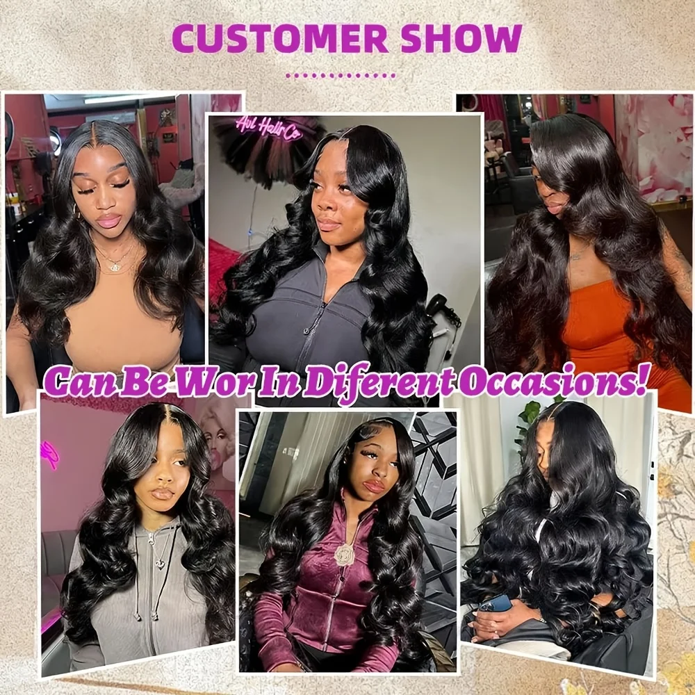12A Body Wave Bundles Human Hair Natural Black Body Wave Raw Human Hair Bundles 1/3/4 Pc Sew In Quick Weave Hair Extension image 6
