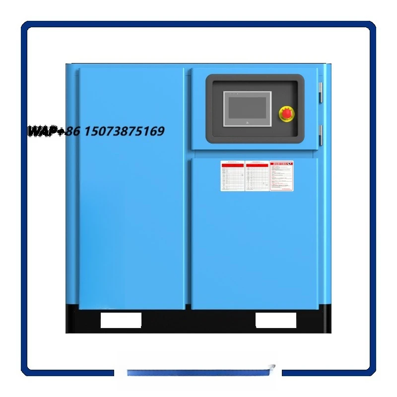 7.5KW 10HP Rotary Screw Air Compressor PM VSD Permanent Magnet Variable Speed Energy Saving Low Noise Industrial Air Compressor