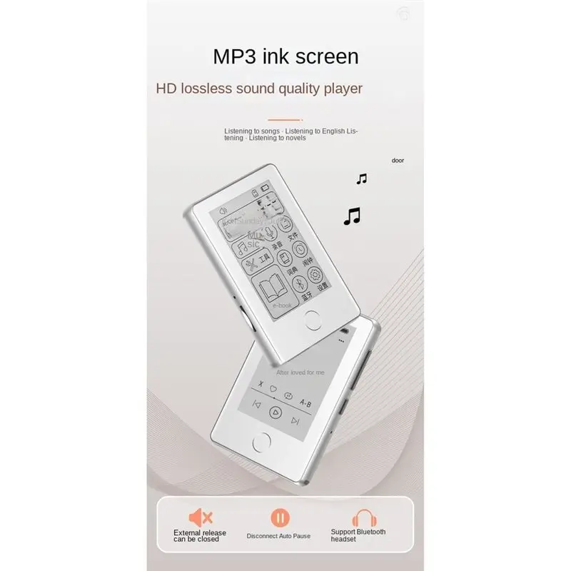 B03B-2.7Inch E-Book Screen MP3 Player Mini E-Book Reader