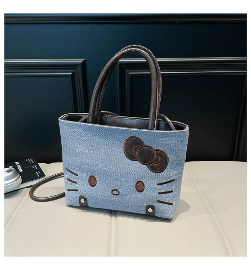 

Hello Kitty Shoulder Bag Cute Cartoon Anime Kt Women Accessories Large Capacity High Beauty Crossarm Carrying Bag Gift Wholesale