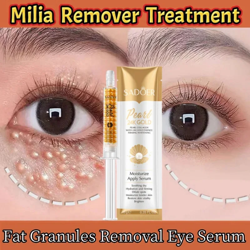 

Fat Granules Removal Eye Serum Anti Dark Circle Eye Bags Fade Fine Line Essence Anti-Puffiness Moisturizing Skin Care Products