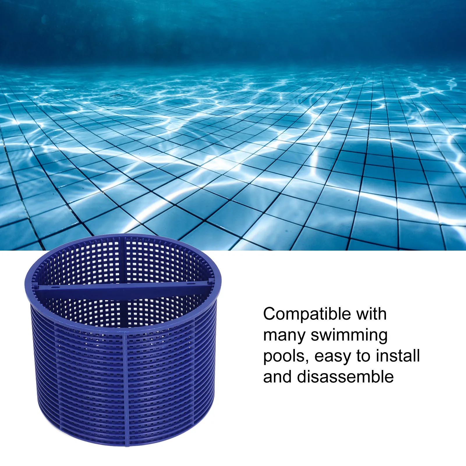 

Skimmer Basket Plastic Leaves Debris Removal Swimming Pool Cleaning Replacement Accessory For Hayward SPX1082CA