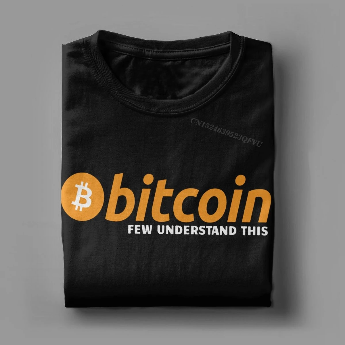 Bitcoin Few Understand Tee Shirt For Men Crypto Ripple Funny Premium Cotton Tees Manga Harajuku Tshirt Birthday Gift Clothing