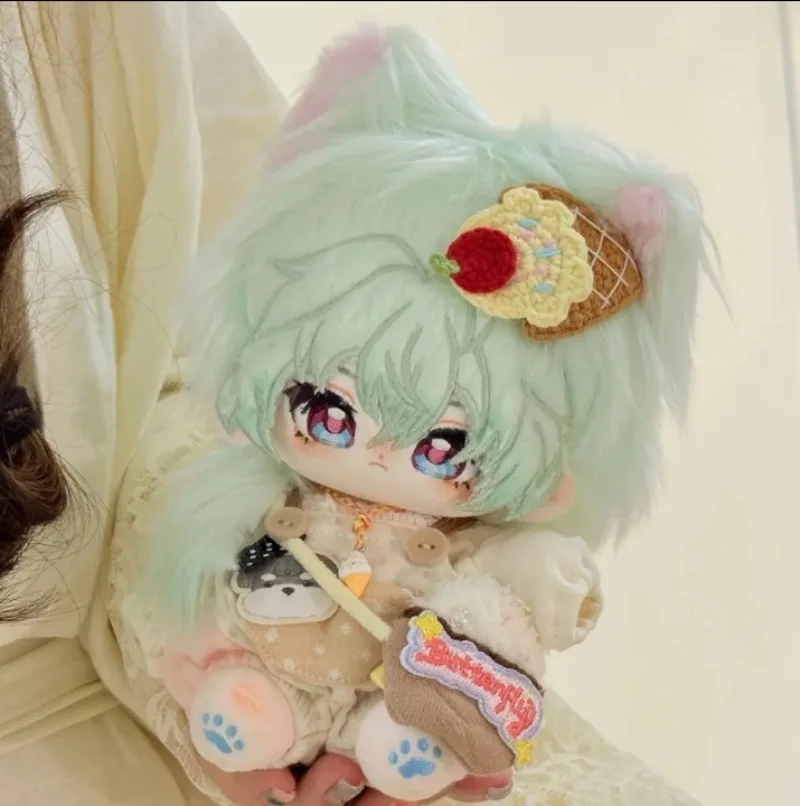 

Honkai：Star Rail Anaxa 20Cm Anime Cotton Doll Kawaii Plush Doll Girl Cartoon Surrounding Good Looks Portable Toy Gift