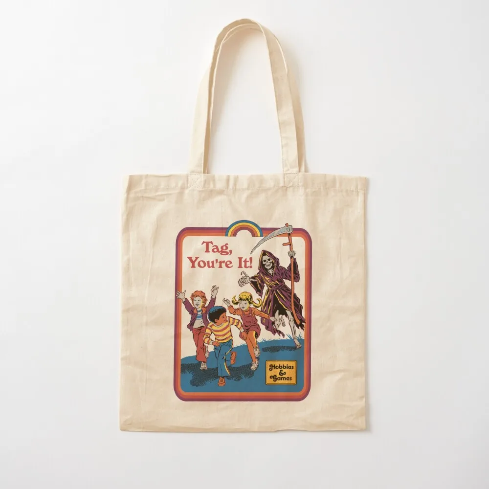 علامة، حقيبة حمل You're It، حقيبة صديقة للبيئة، حقيبة كبيرة للنساء قابلة للطي وقابلة لإعادة الاستخدام #2