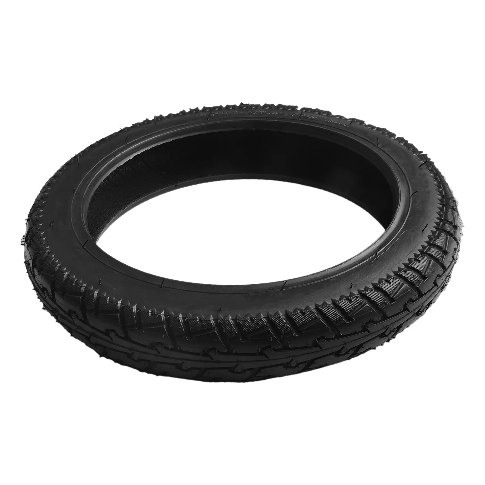 For Electric Bicycle Tubeless Tire Electric Bike Tyre 355*58mm 1008g 14 Inch Black Rubber Parts Easy Installation