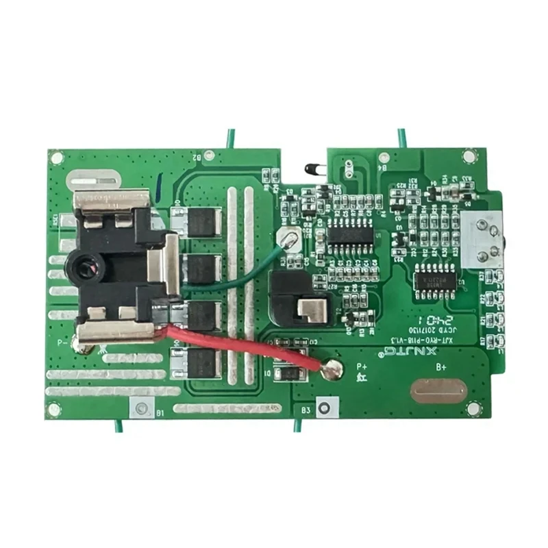 P108 5X18650 Batteria agli ioni di litio Custodia in plastica Circuito di protezione di ricarica per RYOBI 18V P103 P118 BPL-1815 1820G ONE +